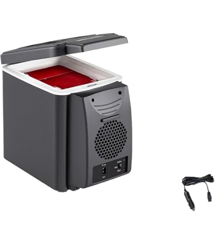 Amazon.co.jp: 車載 12V 冷温庫 7.5L 小型 ポータブル ミニ 保温 保冷